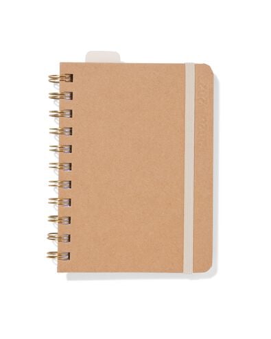 agenda scolaire 2026-2027 A6 kraft - 14505647 - HEMA