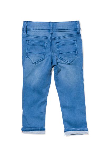 pantalon jogdenim enfant modèle skinny bleu moyen 146 - 30769850 - HEMA