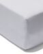 drap-housse boxspring coton doux 180x220 gris clair - 5180100 - HEMA