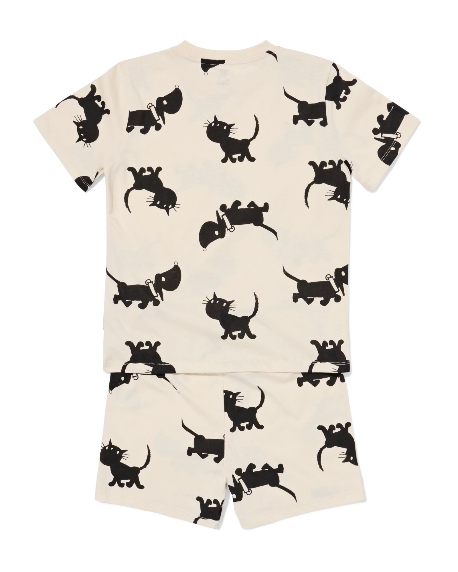 Takkie-und-Siepie-Kinder-Kurzpyjama eierschalenfarben eierschalenfarben - 23004660OFFWHITE - HEMA