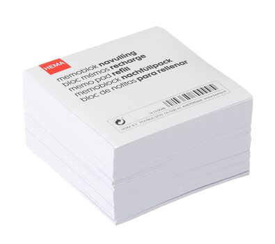 memoblok navulling - 14130048 - HEMA