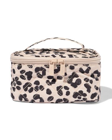 toilettas 10x16cm dierenprint - 11890751 - HEMA
