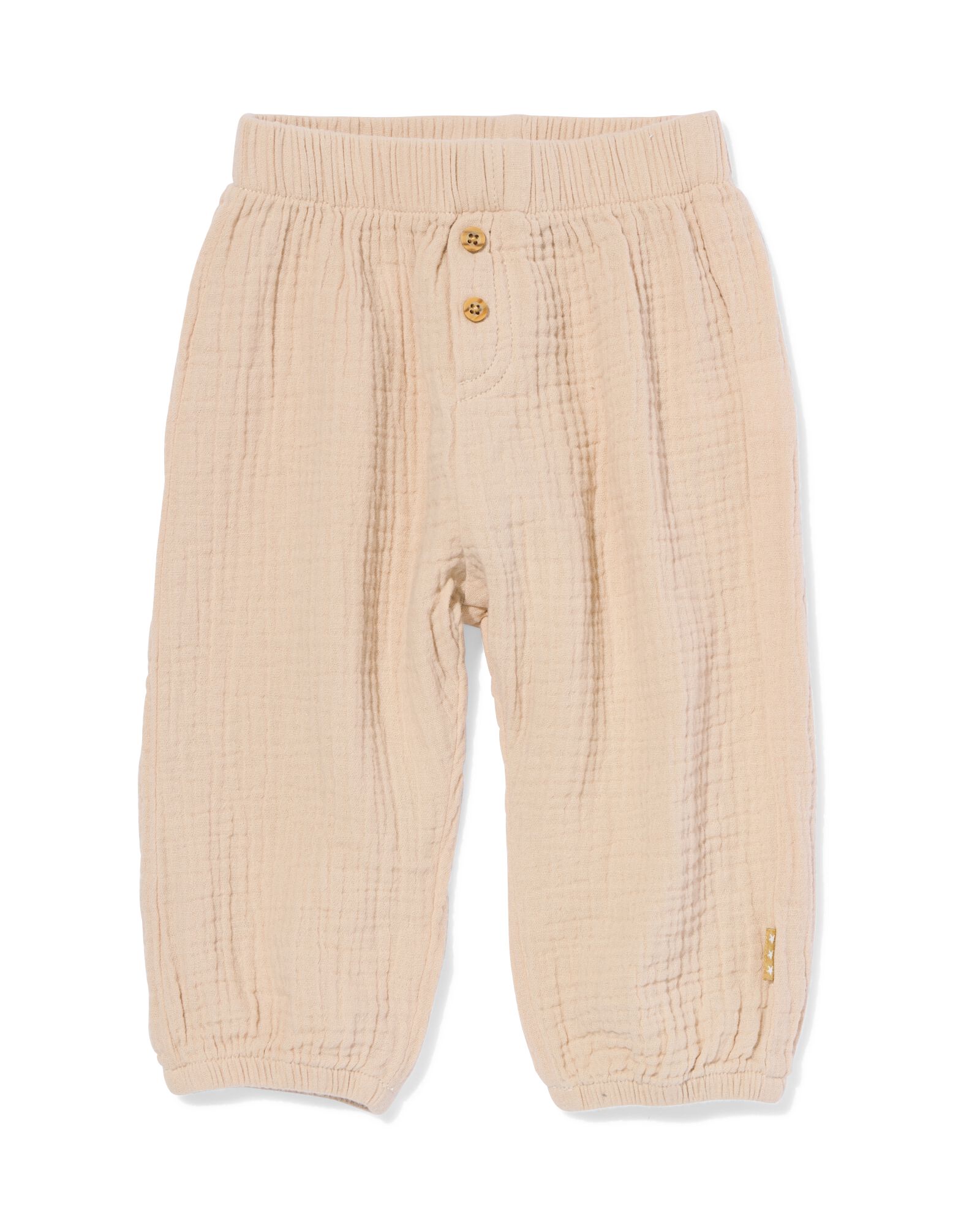 body nouveau-n&eacute; en mousseline  marron clair - 33419420LIGHTBROWN - HEMA