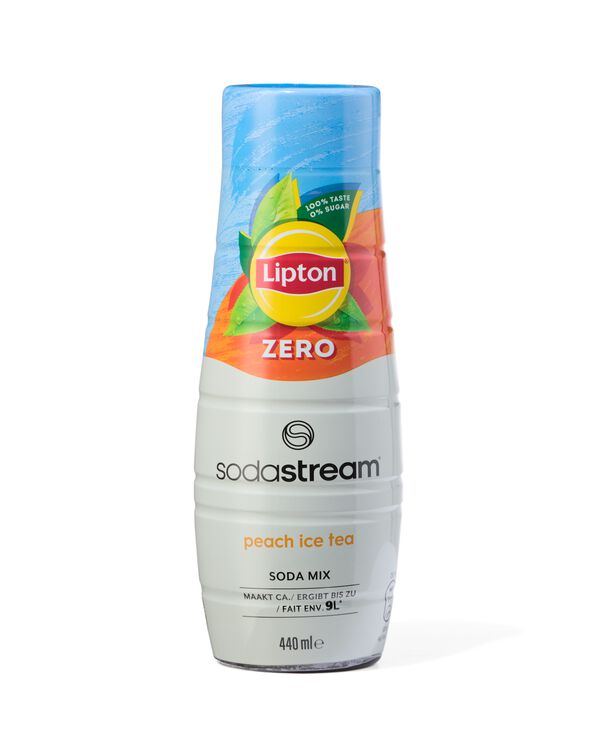 sirop Lipton zero peach ice tea SodaStream pour 9 litres - 80405213 - HEMA