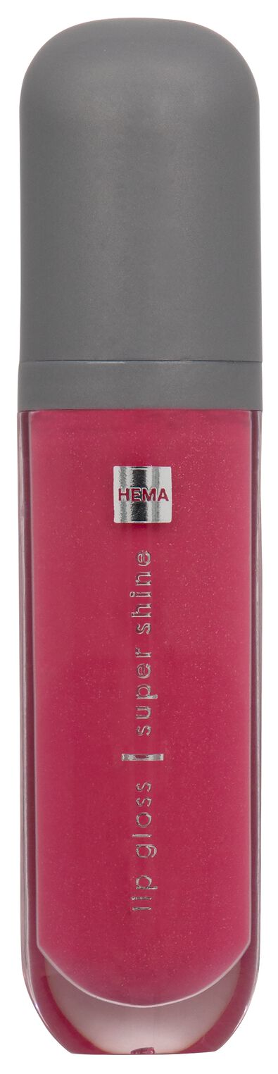 gloss à lèvres super brillant bright pink - 11230269 - HEMA