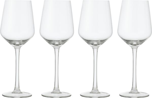 4 verres &agrave; vin blanc 350ml - 9401011 - HEMA