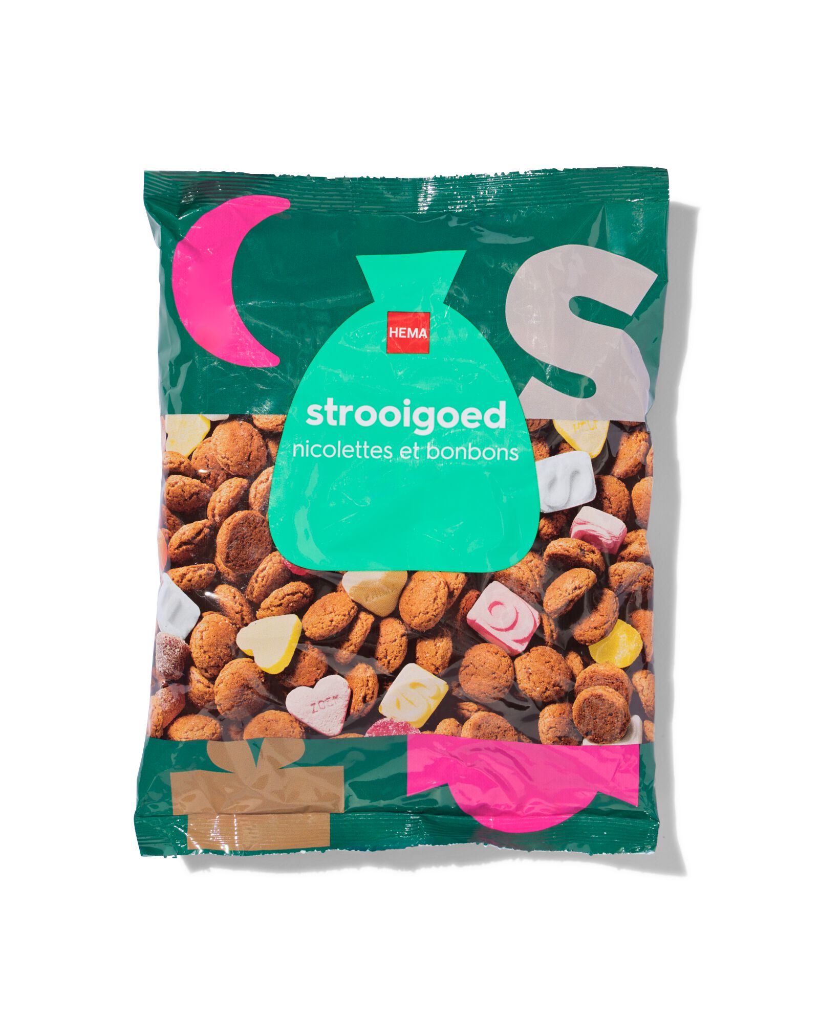 strooigoed kruidnoten met snoep 300gram - 24492210 - HEMA