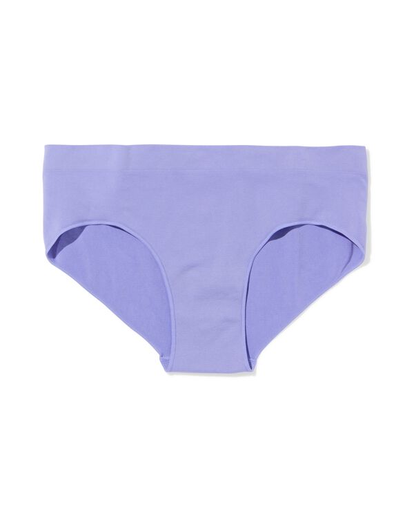 culotte hipster femme sans couture microfibre bleu bleu - 19641086BLUE - HEMA