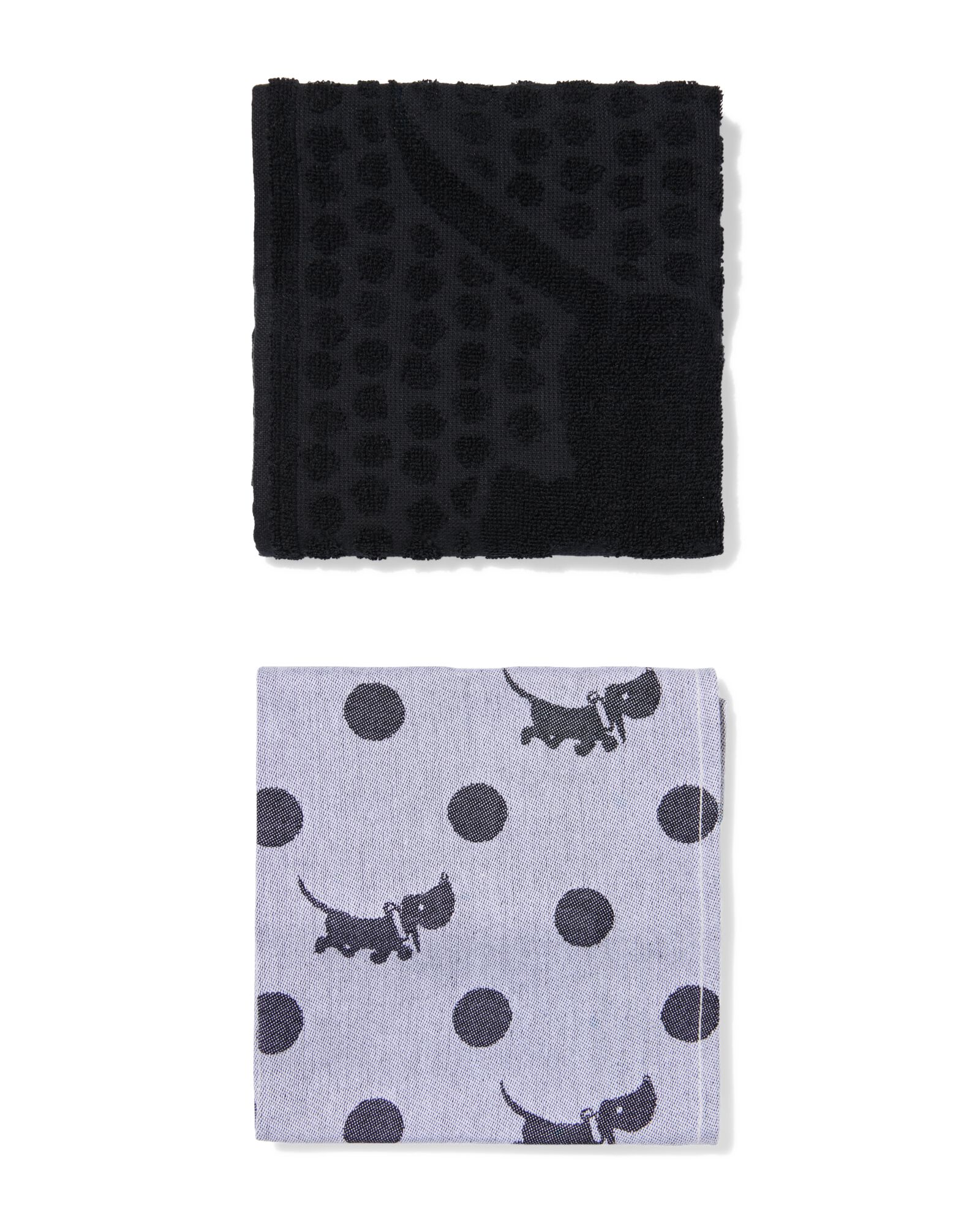 Takkie ensemble torchons et essuie-main 50x70 cm - 2 pi&egrave;ces - 5400019 - HEMA