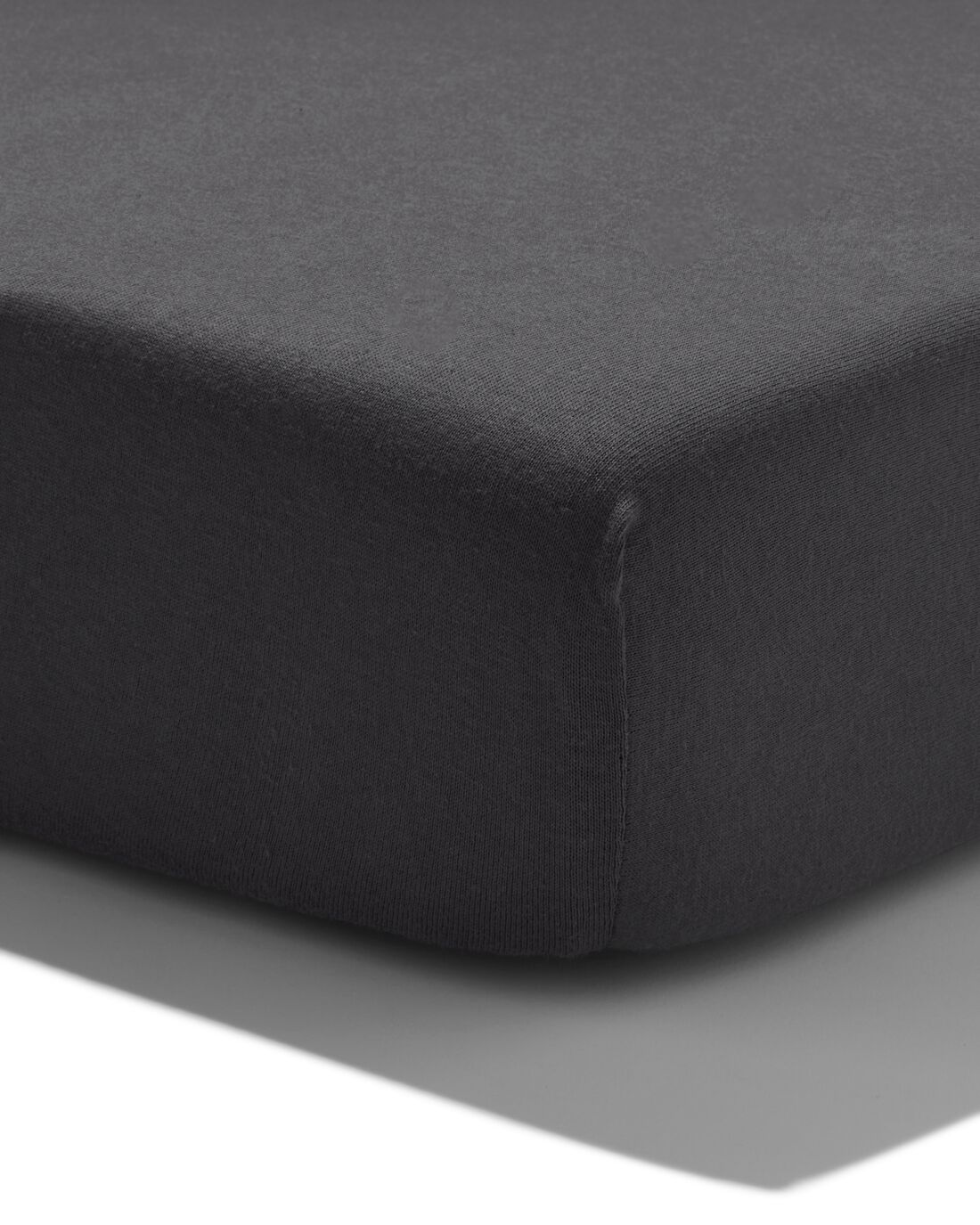 Hema Topper Hoeslaken Jersey 140x200 Donkergrijs (donkergrijs)