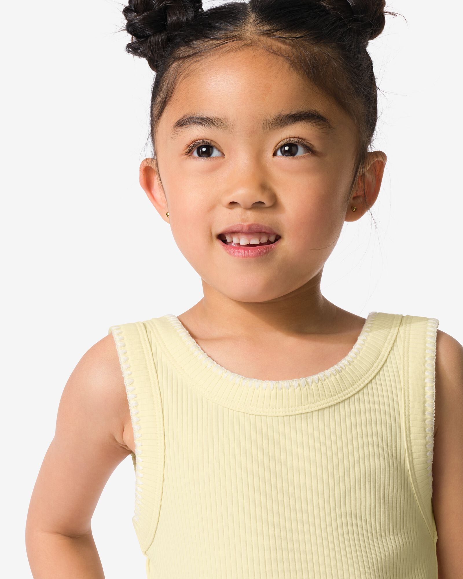 t-shirt c&ocirc;tel&eacute; pour enfant jaune p&acirc;le jaune p&acirc;le - 30826414LIGHTYELLOW - HEMA