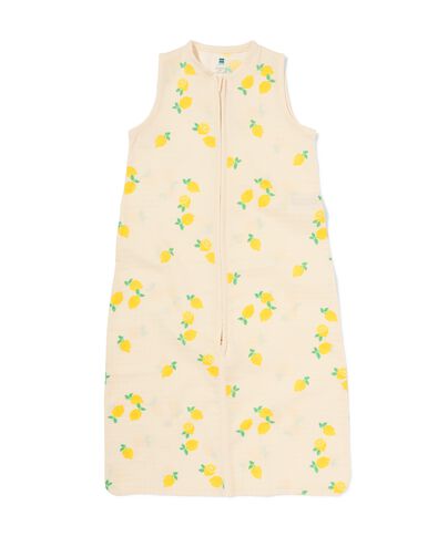 gigoteuse b&eacute;b&eacute; sans manches mousseline 0,5 tog  jaune - 33347640YELLOW - HEMA