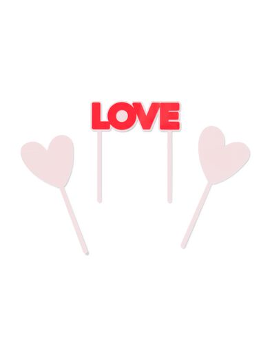 Wiederverwendbarer Tortenaufleger &bdquo;Love&ldquo; - 14250166 - HEMA
