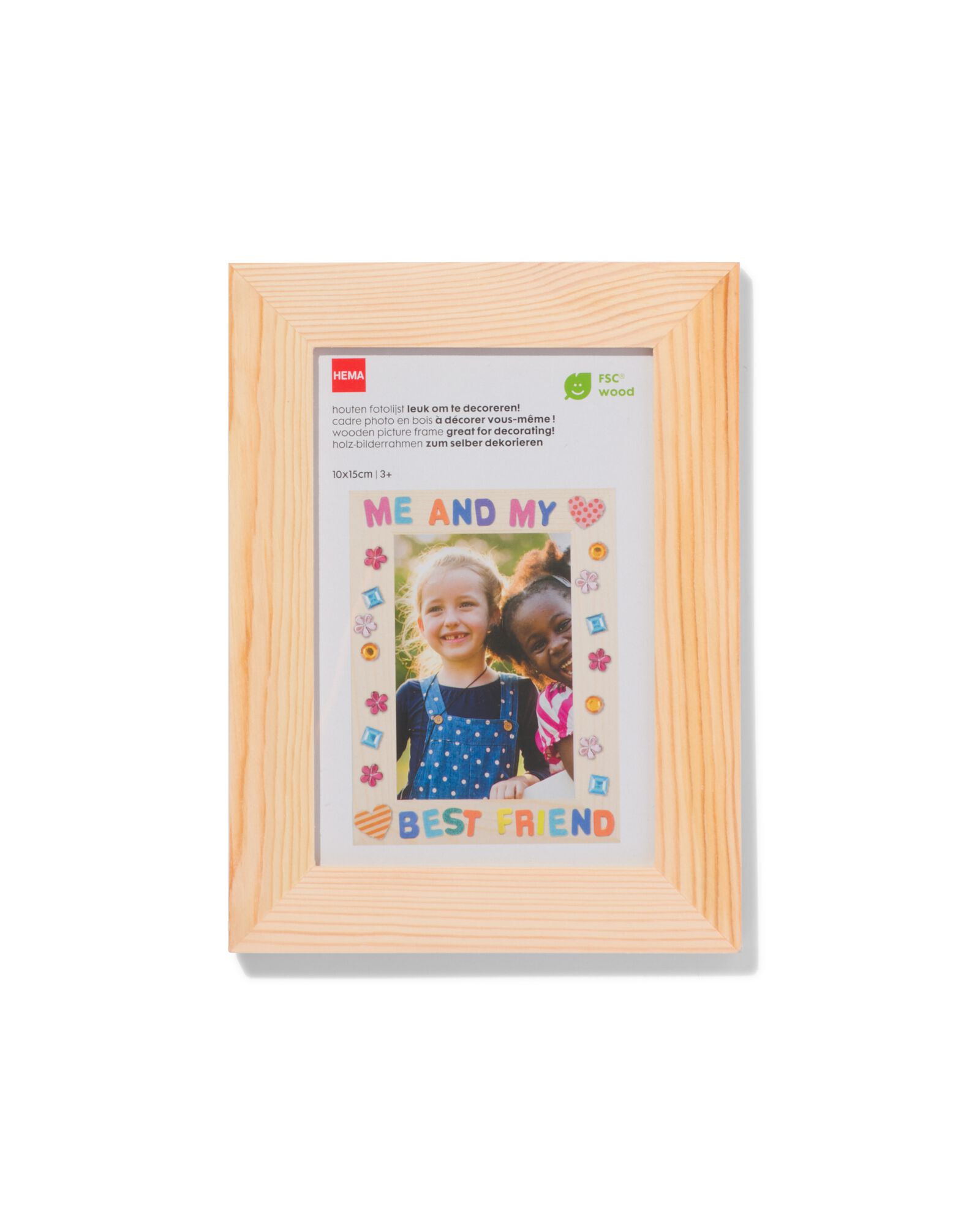cadre photo bois 10x15 - 15900061 - HEMA