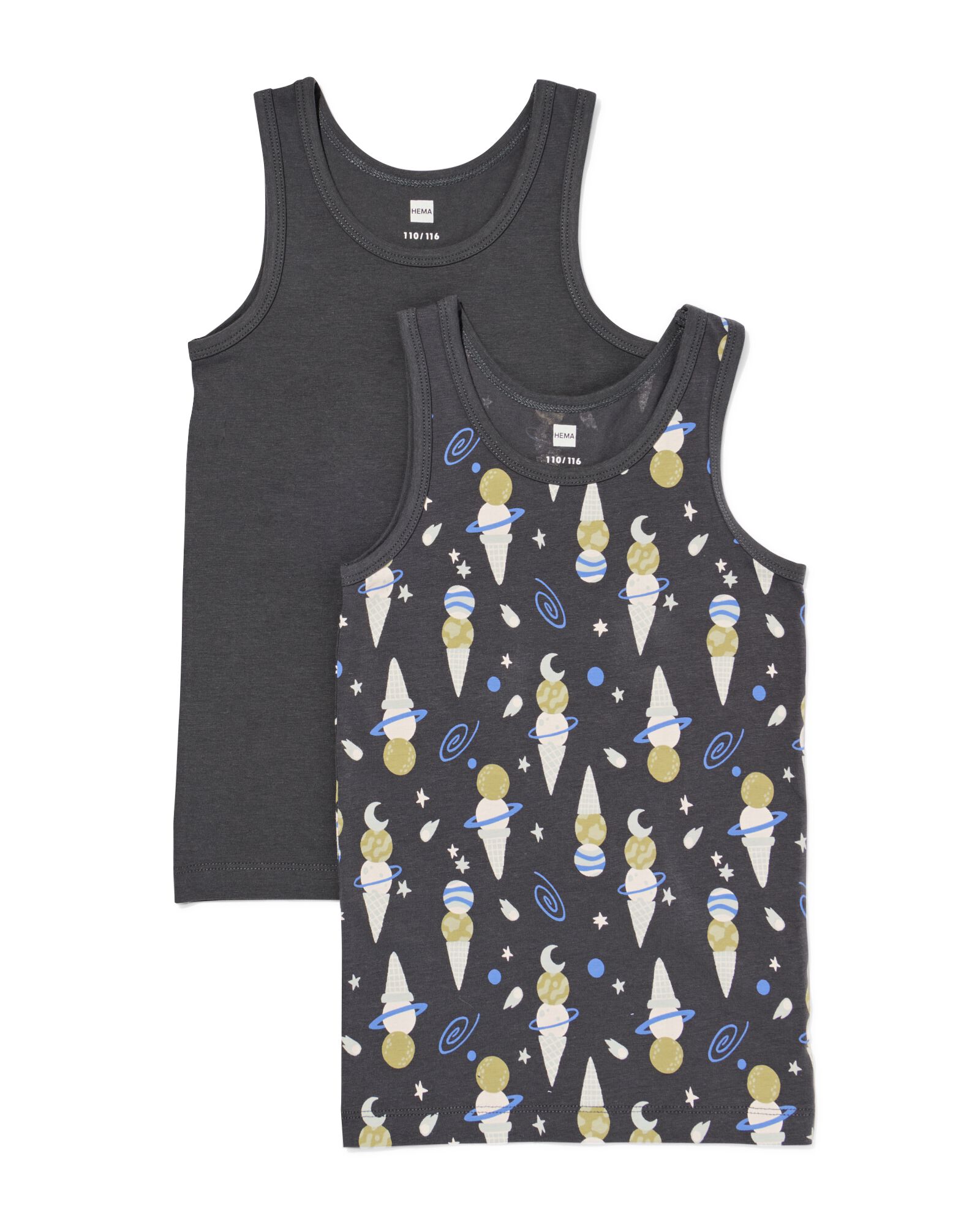 d&eacute;bardeurs enfant glaces - lot de 2 anthracite anthracite - 19205560ANTHRACITE - HEMA