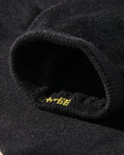 heren enkelsokken bamboe zwart zwart - 4120455BLACK - HEMA