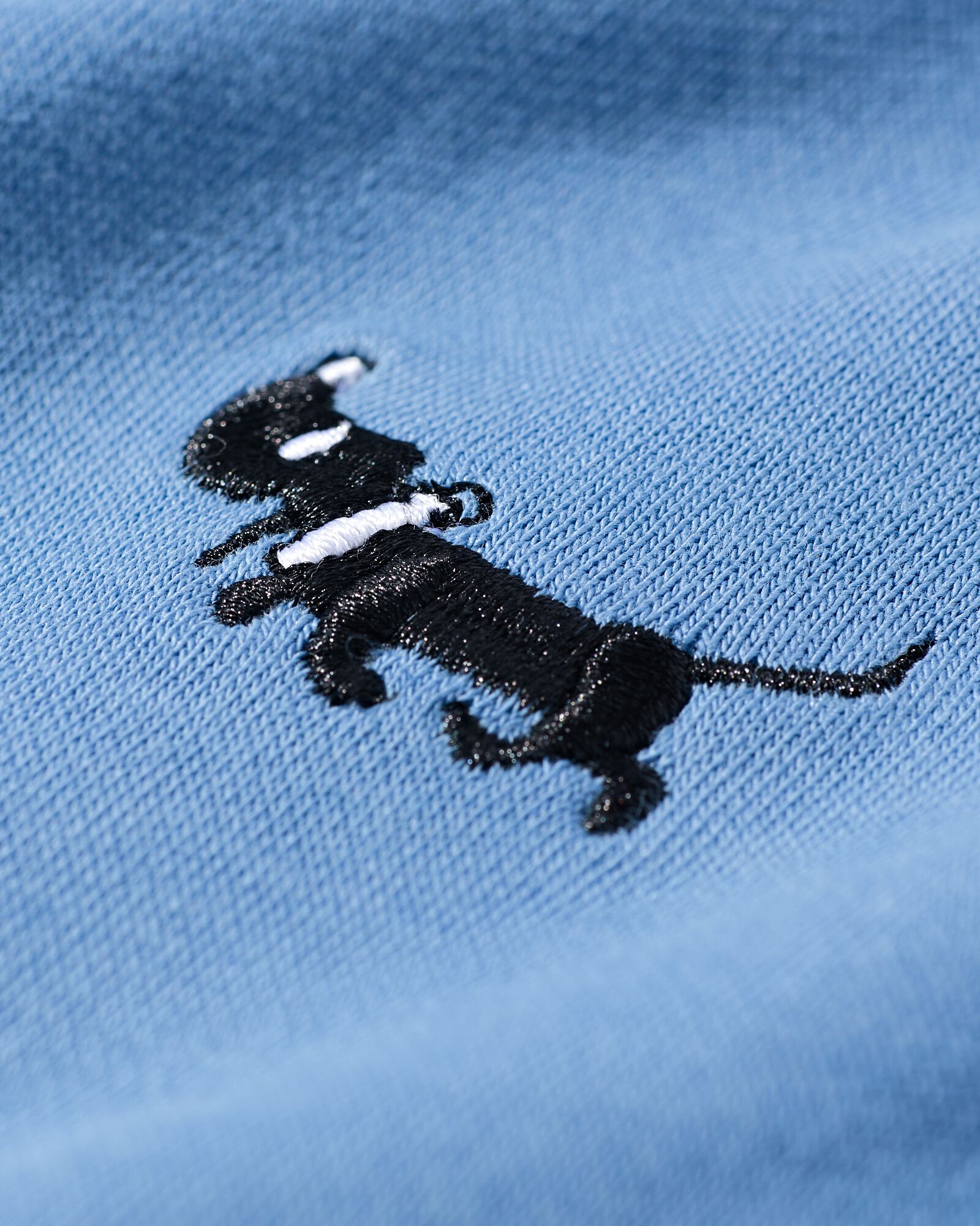 Takkie kindertrui sweatstof blauw blauw - 30712834BLUE - HEMA