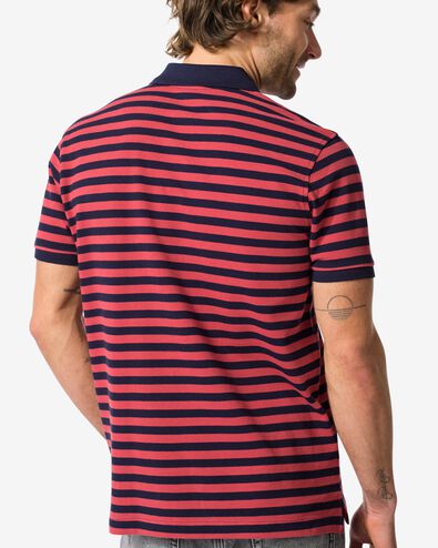 Herren-Poloshirt dunkelblau - 2140380DARKBLUE - HEMA