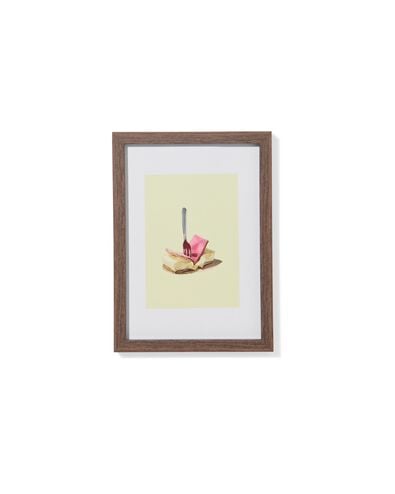 fotolijst 10x15cm hout dun - 13626085 - HEMA