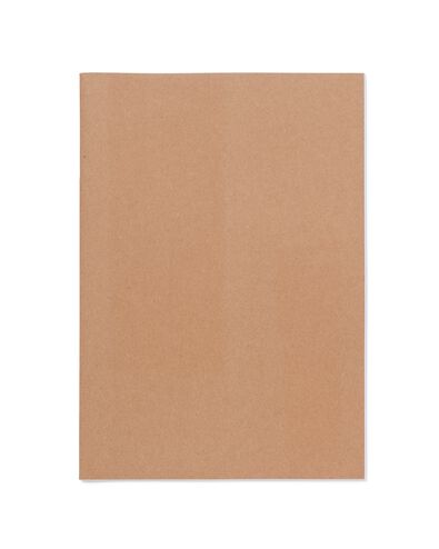 Hefte, DIN A4, liniert, Kraftpapier &ndash; 5 St&uuml;ck - 14522532 - HEMA