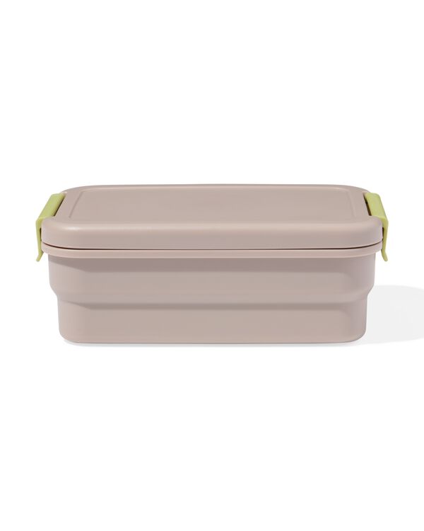 lunchbox modulair 12.5x17.5x6.6cm grijs - 80650289 - HEMA