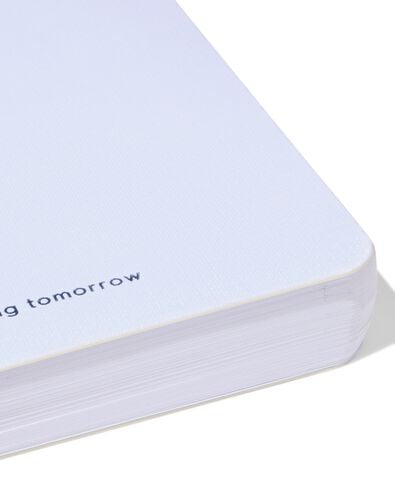 agenda d'&eacute;tudes 21x27 cm bleu clair - 14103710 - HEMA