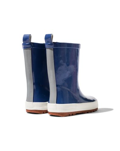 bottes de pluie enfant caoutchouc bleu bleu - 1000029894 - HEMA