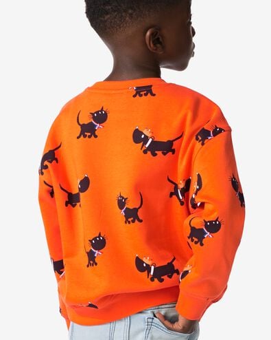 Takkie en Siepie kindersweater WK oranje oranje - 30714202ORANGE - HEMA