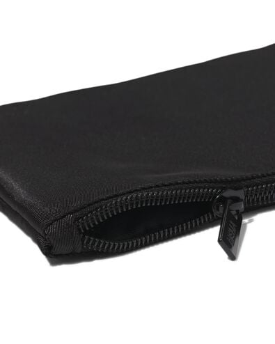 make-uptas 21x14cm plat zwart - 11890731 - HEMA