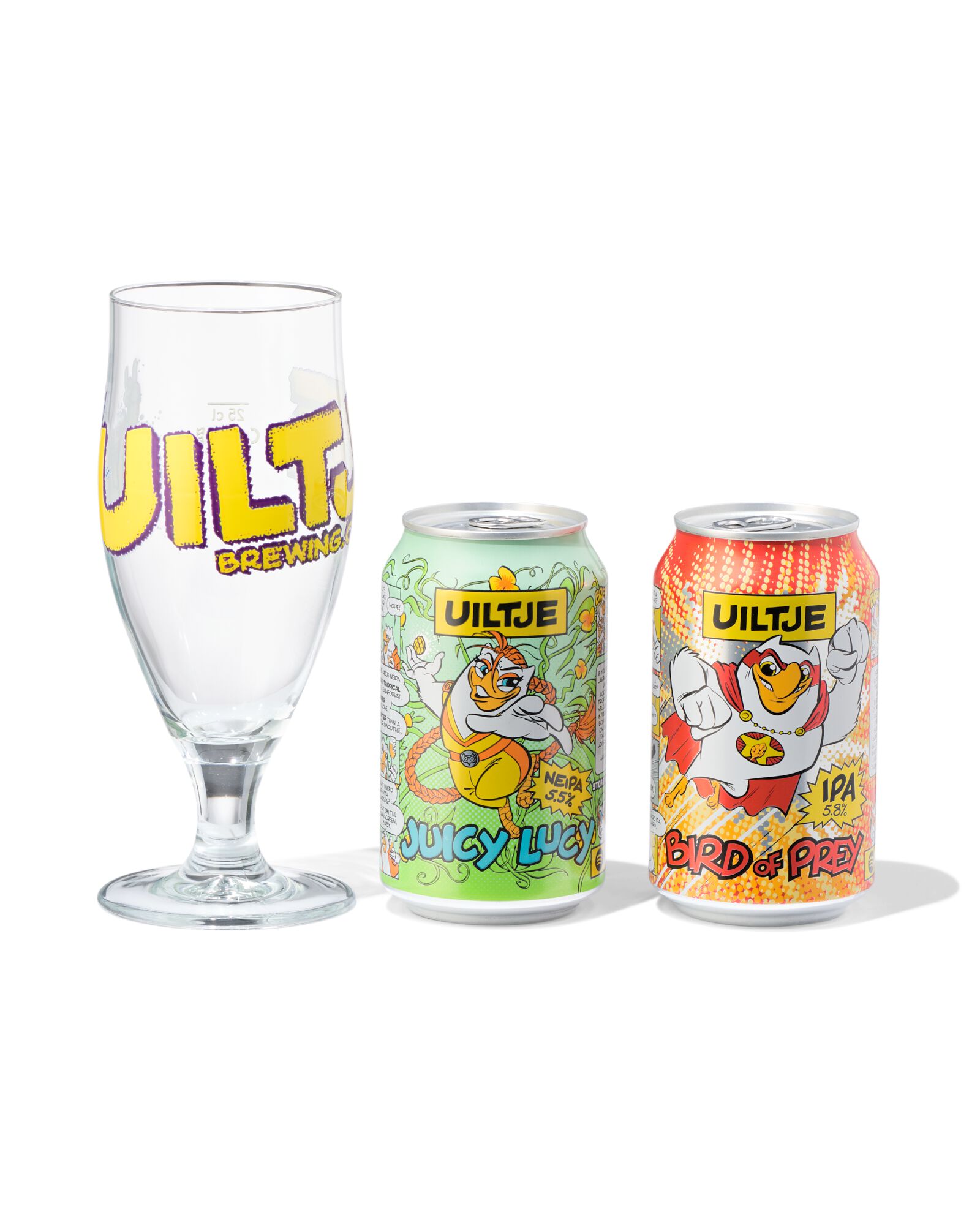 Uiltje bierpakket met glas - 17450930 - HEMA