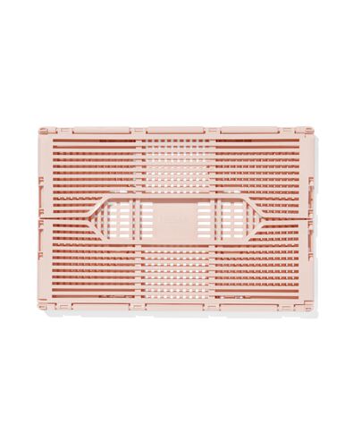 caisse pliable à lettres recyclée rose pâle rose pâle - 1000032625 - HEMA