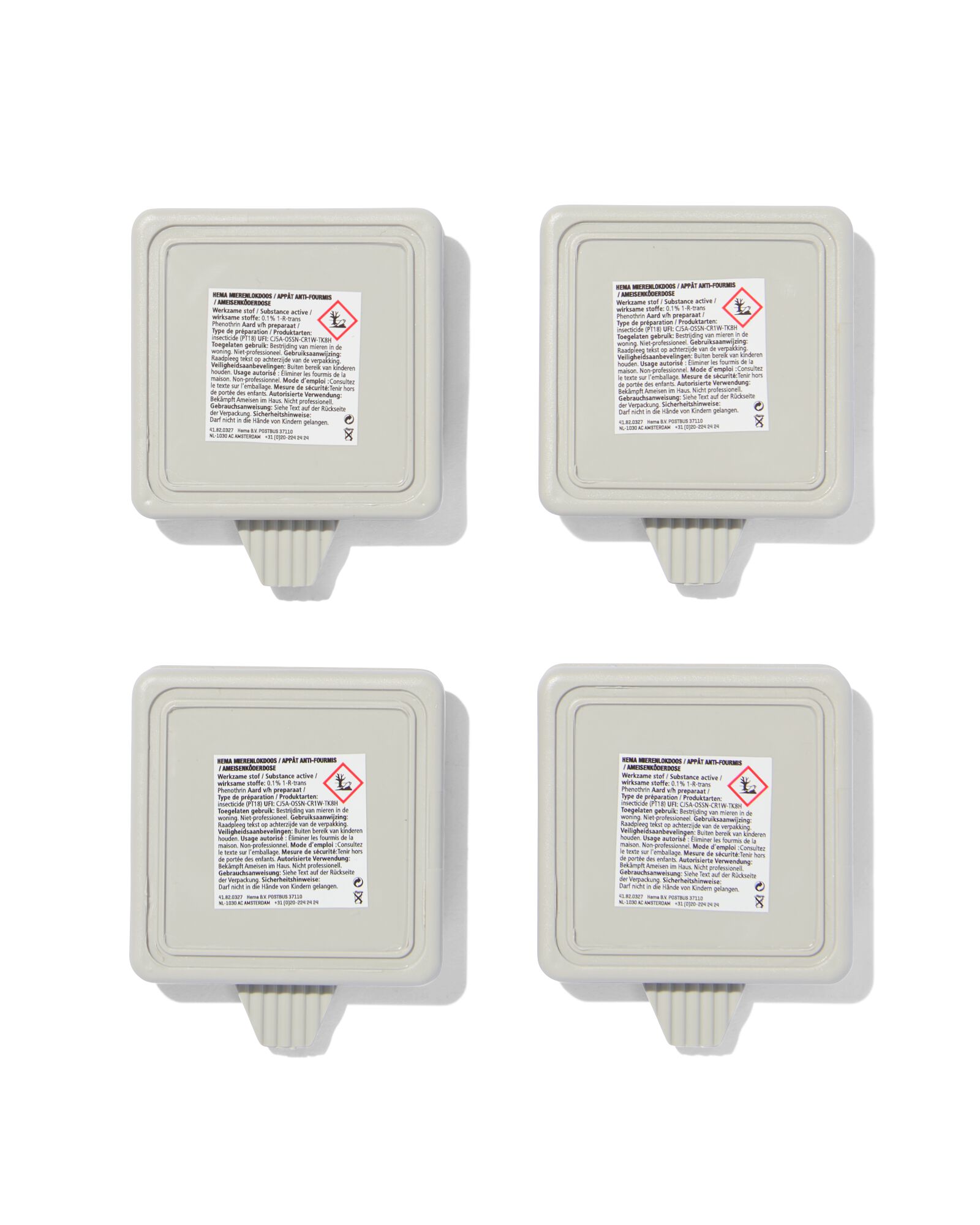 mierenlokdoos - 4 stuks - 41820359 - HEMA