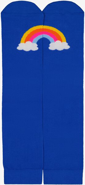 chaussettes avec coton lucky day bleu 35/38 - 4103451 - HEMA
