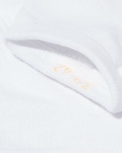 5 paires de socquettes homme sport blanc blanc - 1000028316 - HEMA