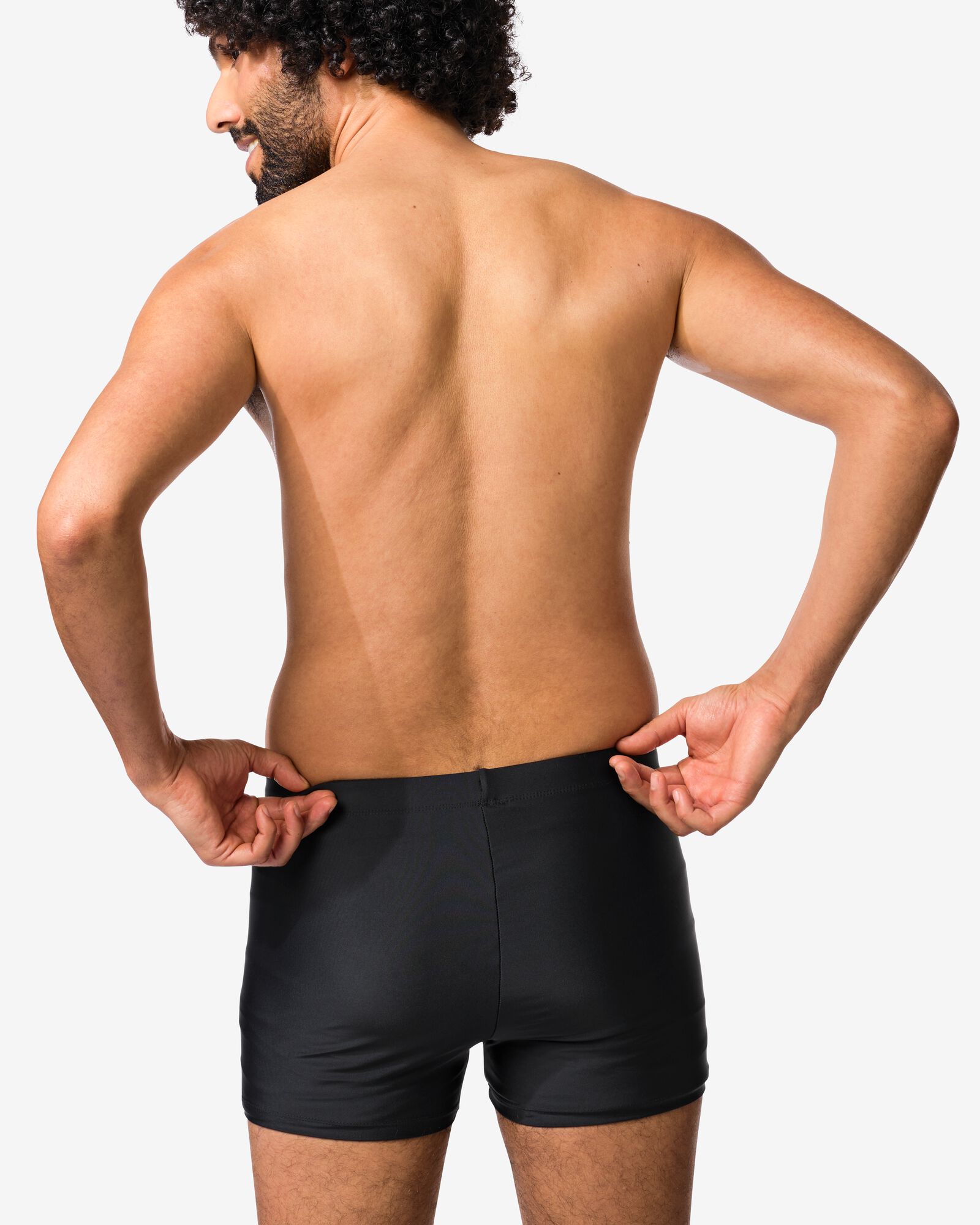 Herren-Badehose Millard schwarz schwarz - 22100210BLACK - HEMA