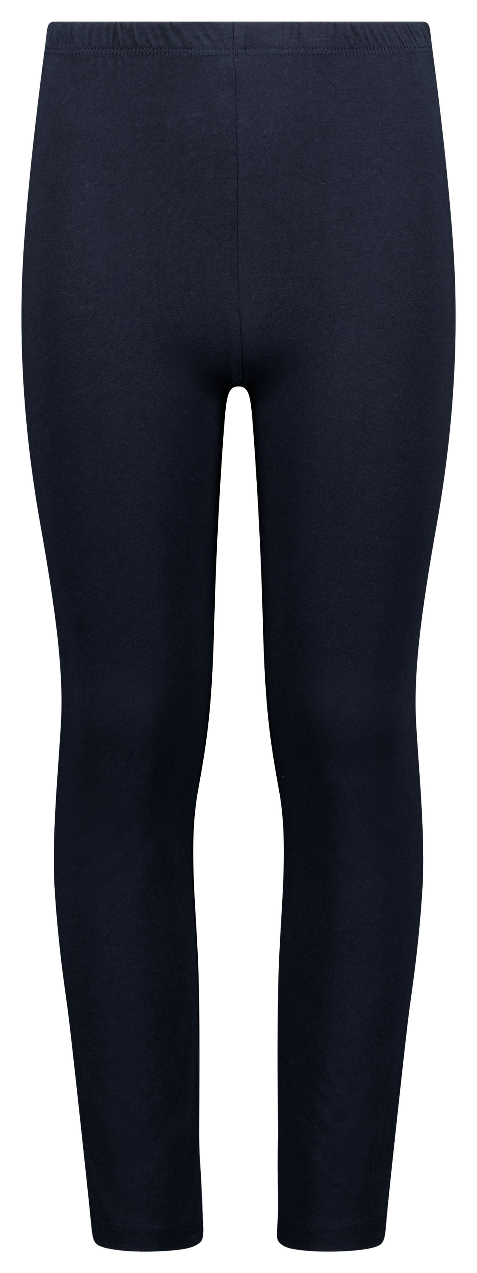 pyjama enfant coton animal bleu fonc&eacute; - 1000026562 - HEMA