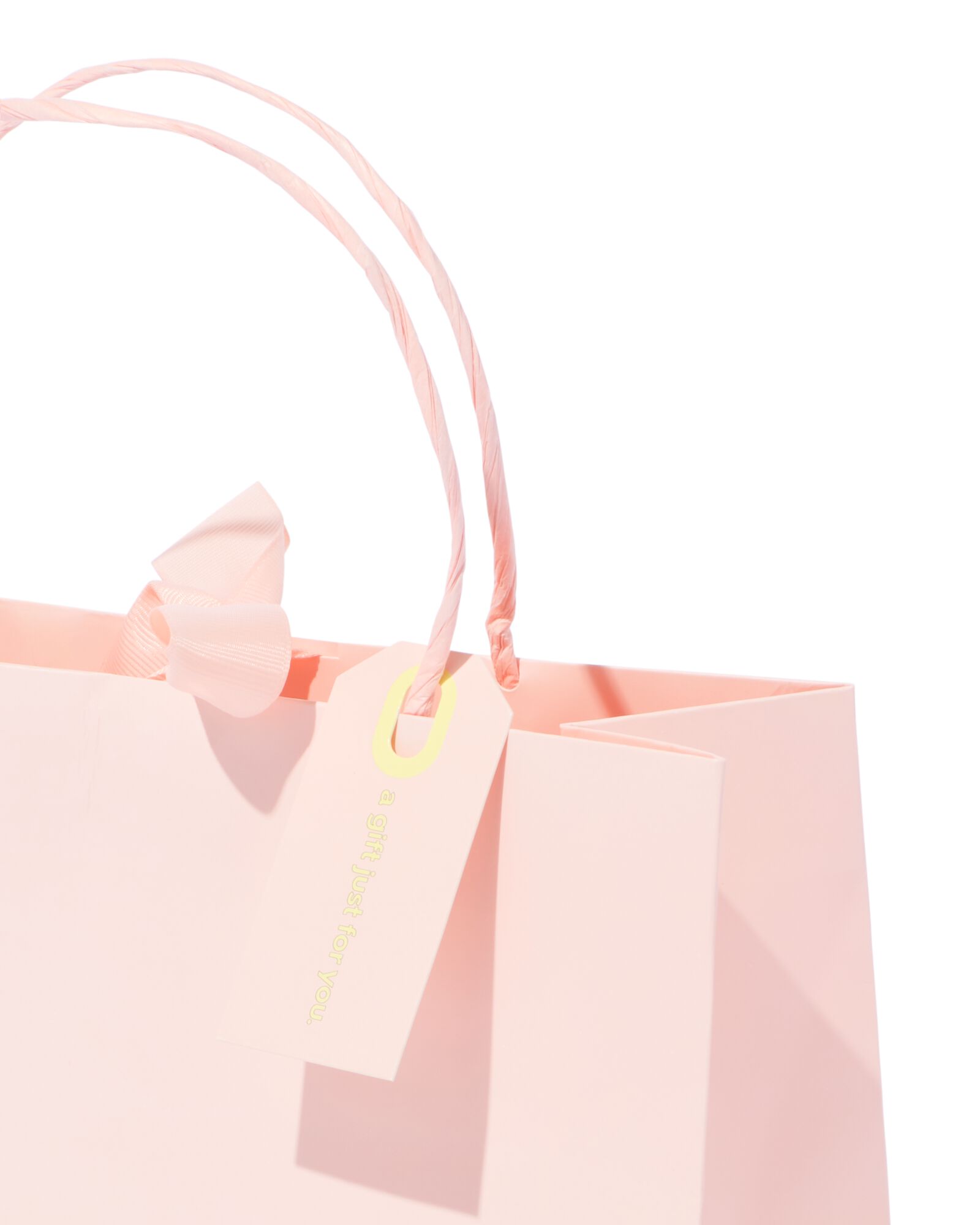 cadeautas perzik/geel - 60640118 - HEMA