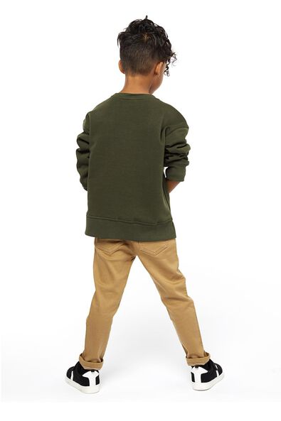 Kinder-Sweatshirt, Waschbär graugrün - 1000021500 - HEMA