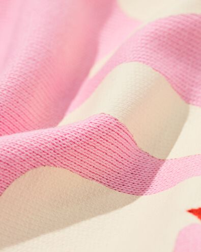 pull enfant tissu sweat c&oelig;urs rose rose - 30866505PINK - HEMA