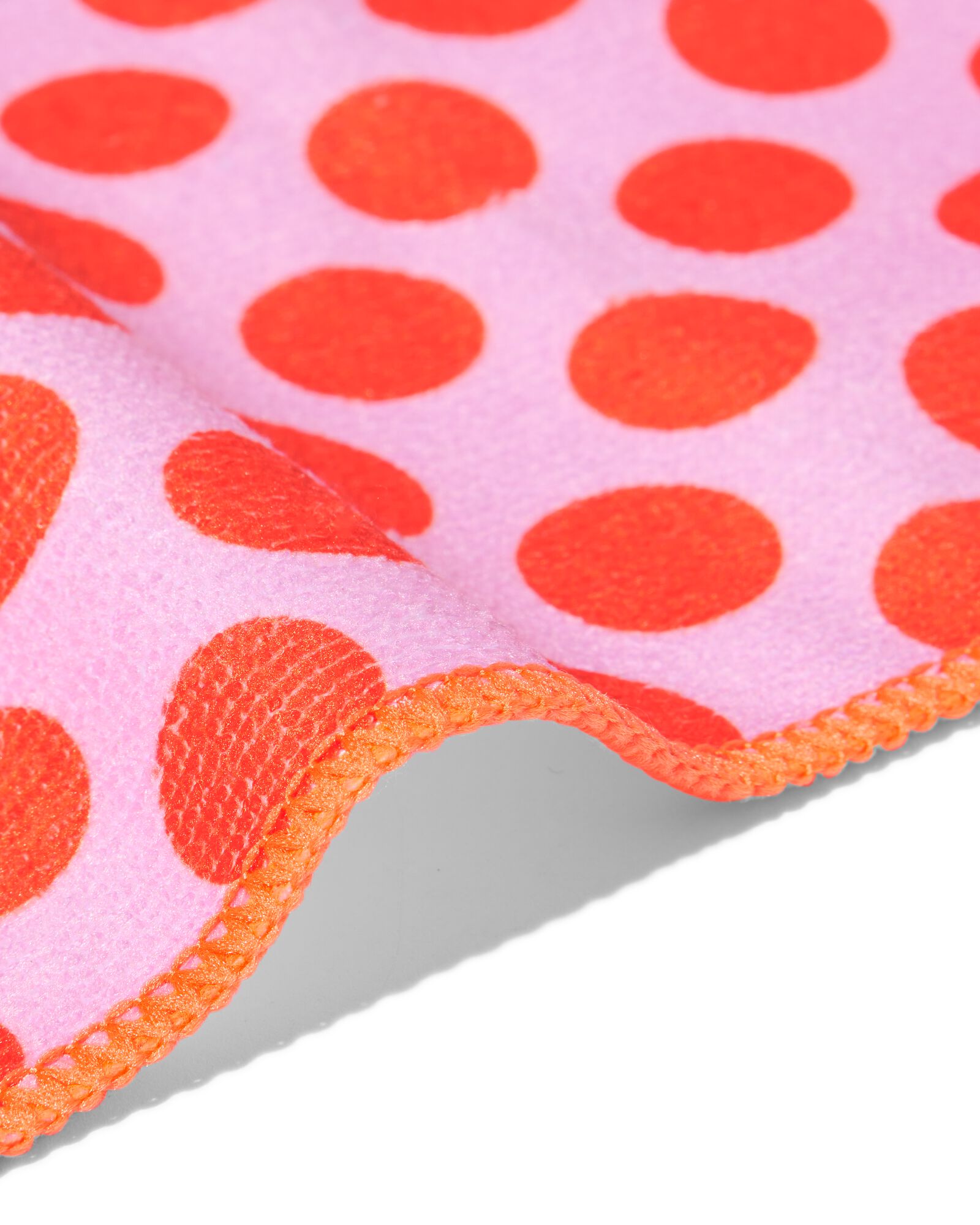 chiffon de nettoyage 35x35 cm pois - 20550016 - HEMA