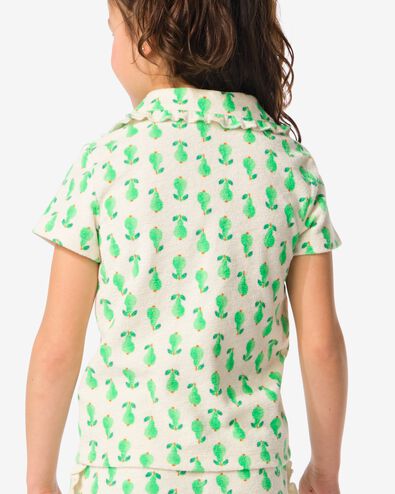Kinder-Poloshirt, Frottee, Birnen gr&uuml;n - 30863769GREEN - HEMA