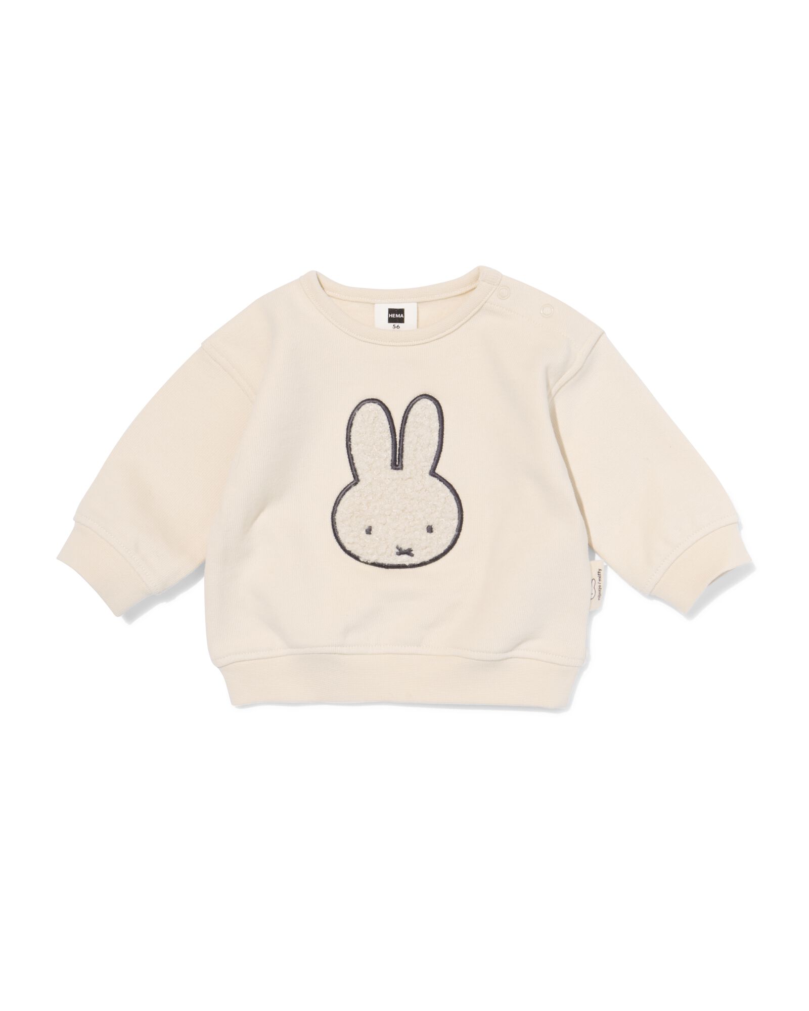 pull nouveau-n&eacute; Miffy jersey &eacute;cru &eacute;cru - 33440920ECRU - HEMA