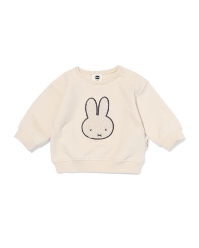 pull nouveau-n&eacute; Miffy jersey &eacute;cru &eacute;cru - 33440920ECRU - HEMA
