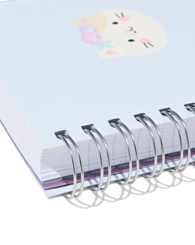 cahier &agrave; spirale 4-en-1 A5 lignes - 14102215 - HEMA