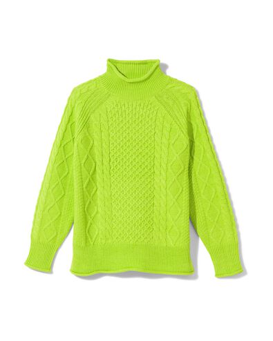 pull en maille femme Zelda vert - 36277960GREEN - HEMA