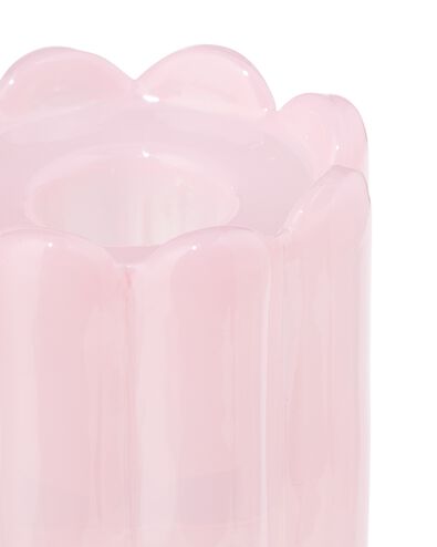 bougeoir 5,8x10 cm verre opaque - 13325033 - HEMA