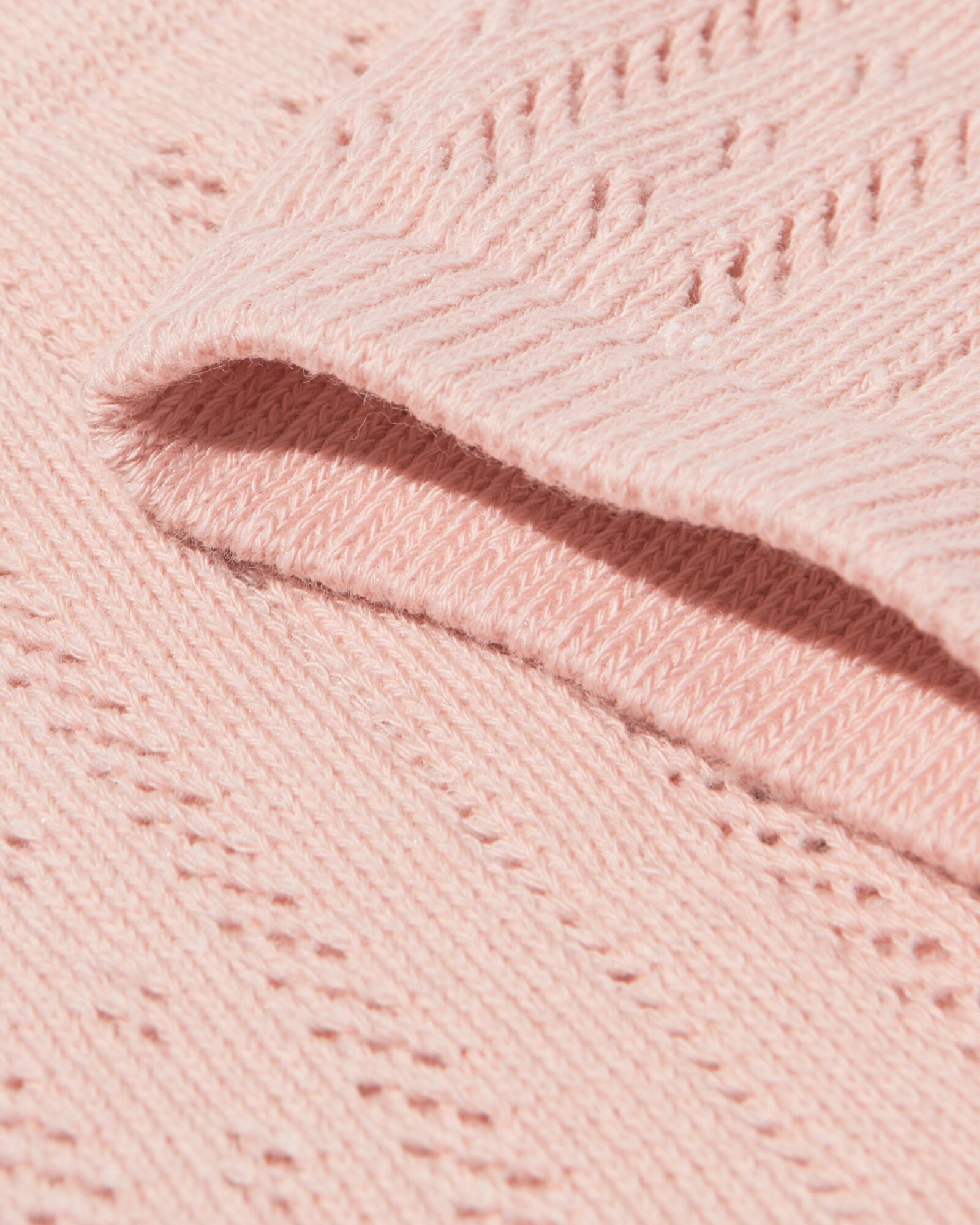 chaussettes pour femmes ajour&eacute;es vieux rose 39/42 - 4280852 - HEMA