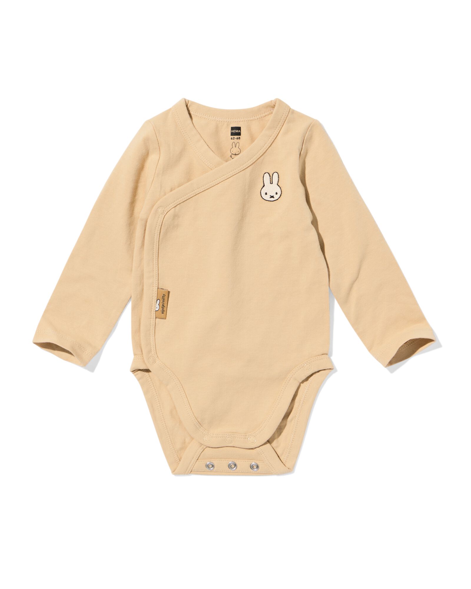 body crois&eacute; &eacute;volutif nouveau-v&eacute; Miffy sable sable - 33437520SAND - HEMA