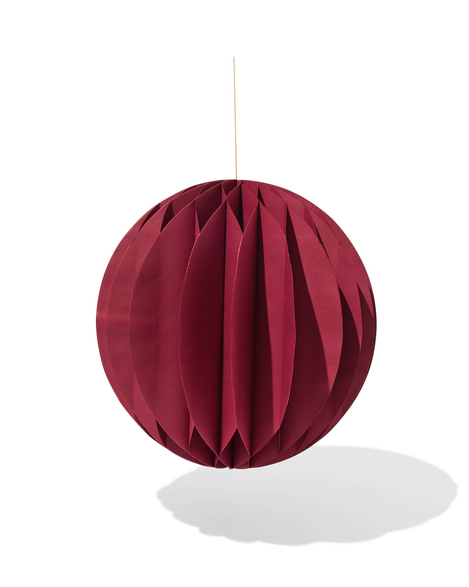 boule nid d'abeille 35cm papier dor&eacute; - 25100291 - HEMA