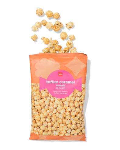 popcorn toffee-karamelsmaak 75g - 24452508 - HEMA